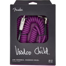 FENDER HENDRIX VOODOO CHILD CABLE PURPLE Гитарный кабель jack-jack, 9м