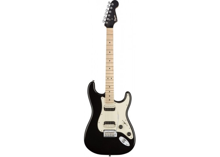 Fender Squier Contemporary Stratocaster HH, Maple Fingerboard, Black Metallic Электрогитара