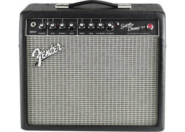 FENDER SUPER CHAMP® X2 COMBO гитарный ламповый комбо усилитель с цифровым моделированием