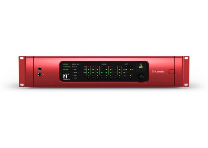 FOCUSRITE RedNet 4 ЦАП/АЦП конвертор 8 каналов Mic, Line