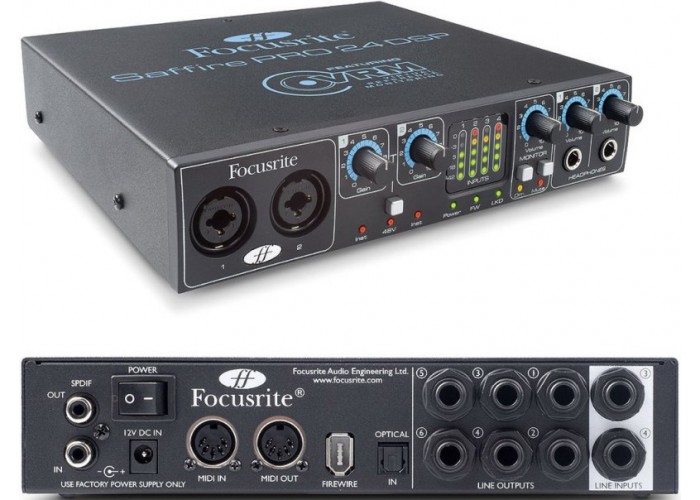 Звуковая карта focusrite saffire pro 40