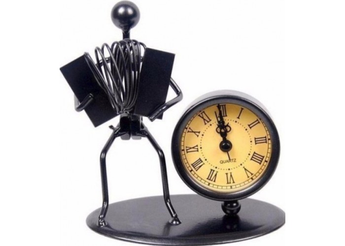 GEWA Sculpture Clock Accordion - часы-скульптура сувенирные акордионист