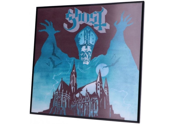 Ghost-Opus Eponymous Crystal Clear Pic 32cm 32 x 32 x 1.2cm Album Size постер группы Ghost, лицензио