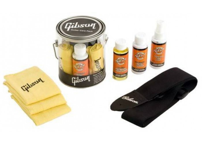 GIBSON Clear Bucket Care Kit набор для ухода за гитарой