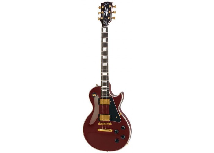 GIBSON CUSTOM LES PAUL CUSTOM WINE RED GOLD электрогитара с кейсом