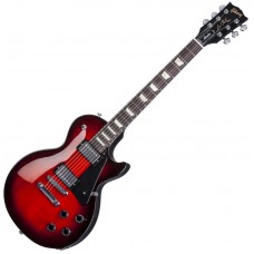 GIBSON Les Paul Studio T 2017 Black Cherry Burst - электрогитара, кейс в комплекте