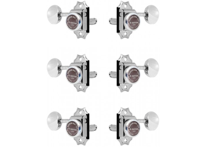 Gotoh SD90-MGT-05M-N-L3+R3 Колки для гитары 3+3, локовые, никель