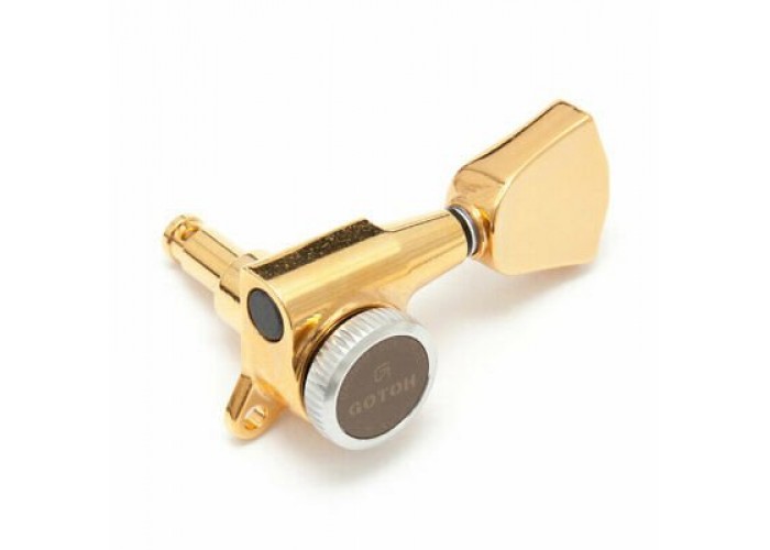 GOTOH SG381-MGT-04-GG-L3+R3 Колки для гитары 3+3, локовые, золото