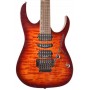 IBANEZ RG970QMZ-BDK - электрогитара с кейсом