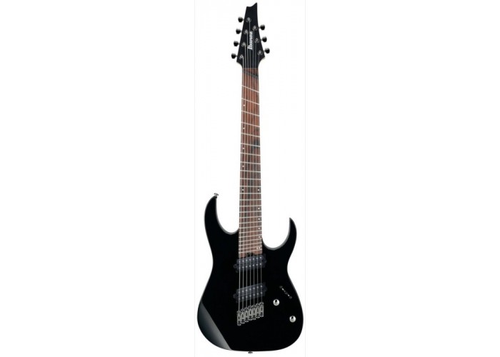 IBANEZ RGMS7-BK - мультимензурная 7-ми струнная электрогитара