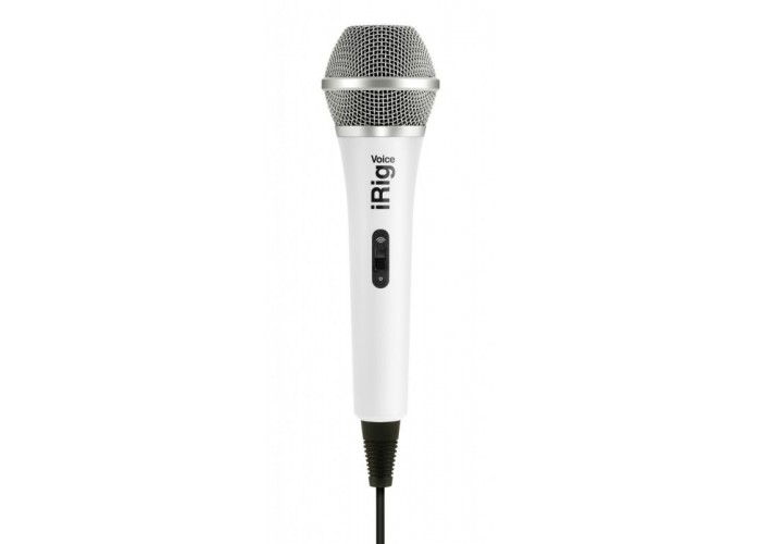 IK Multimedia iRig-Voice-White Микрофон для iOS/Android устройств