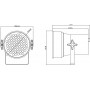 Involight LEDPAR36/AL - светодиодный RGB прожектор (хром), звуковая активация, DMX-512