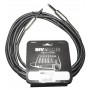 Invotone ACM1210S/BK - Аудио кабель, stereo jack 6,3 <-> stereo jack 6,3, длина 10 м