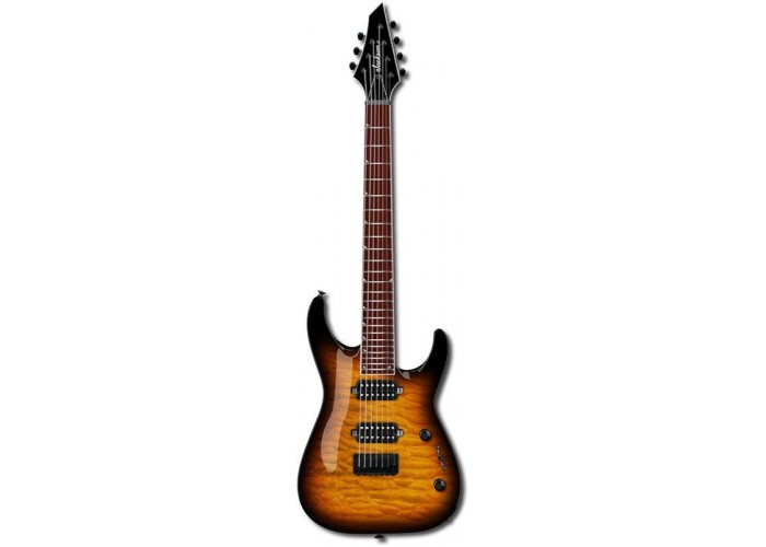 JACKSON JS32-7Q DINKY Tobacco Burst - семиструнная электрогитара