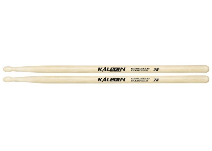 Kaledin Drumsticks 7KLHB2B 2B Барабанные палочки, граб, деревянный наконечник