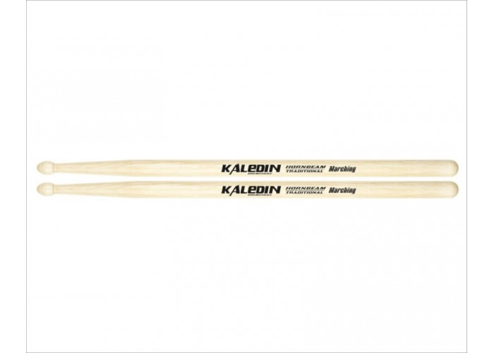 Kaledin Drumsticks 7KLHBMR Marching Барабанные палочки, граб, деревянный наконечник