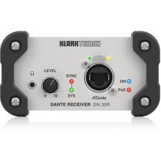 KLARK TEKNIK DN 30R - двухканальный конвертор DANTE в аналоговый сигнал