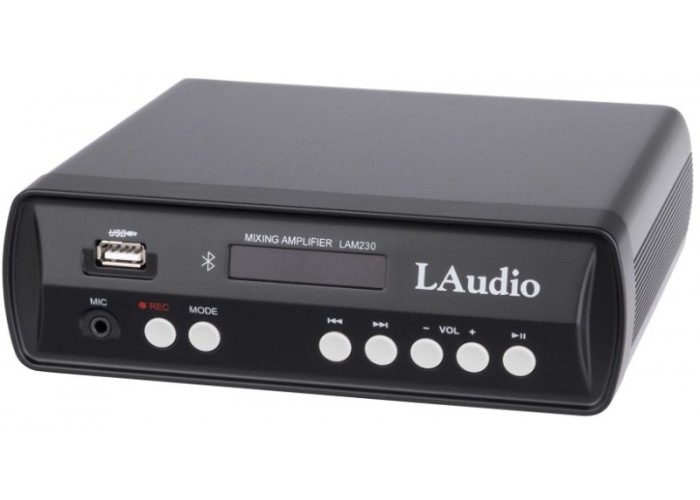 LAudio LAM230 Микшер усилитель мощности трансляционный, 2х30Вт