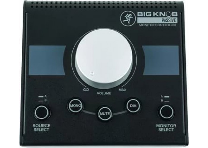 MACKIE Big Knob Passive Настольный регулятор уровня, мониторный переключатель, 2 стерео входа/2 стер