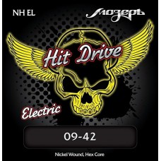 Мозеръ NH-EL Hit Drive Extra Light Комплект струн для электрогитары, 9-42