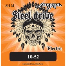 Мозеръ SH-M Steel Drive Комплект струн для электрогитары, сталь, 10-52