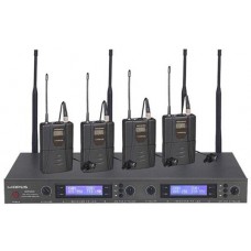 OPUS UHF 8420HS многоканальная радиосистема ручная с 4 головными микрофонами, LCD, 500-980 MHz