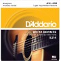 D'ADDARIO EJ14 - струны для акустической гитары