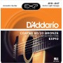 D'ADDARIO EXP10 - струны для акустической гитары