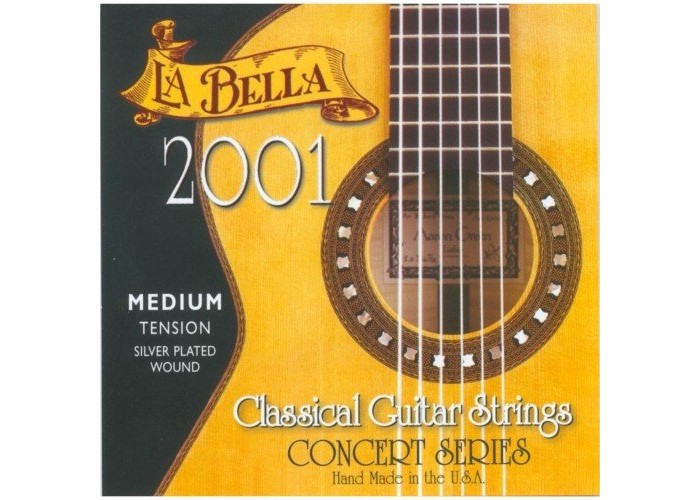 LA BELLA 2001 Medium одиночные струны, нейлон