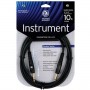 PLANET WAVES PW-G-10 - шнур джек-джек, 3,05 м. золотой джек, двужильный