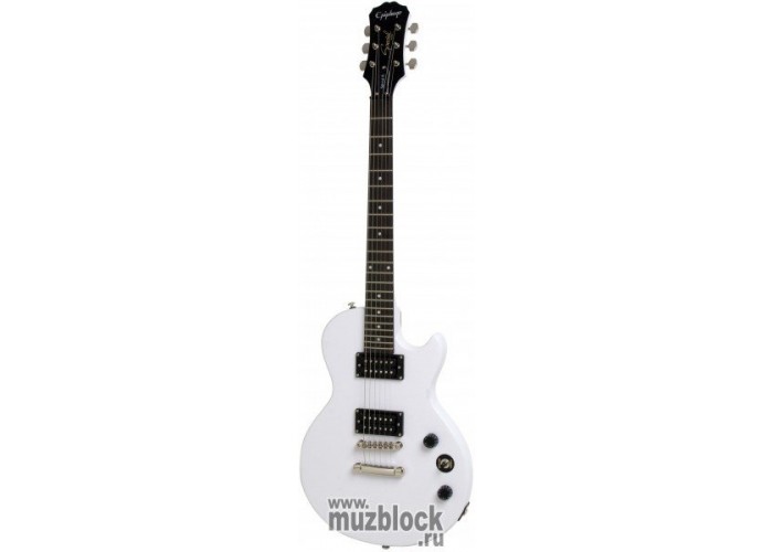 epiphone les paul special white