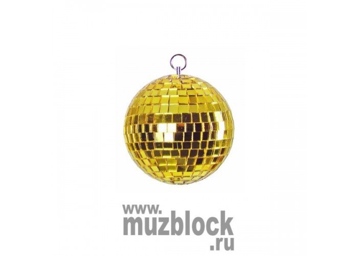 CROON MIRRORBALL MB-10YL - зеркальный шар 10 см, желтый