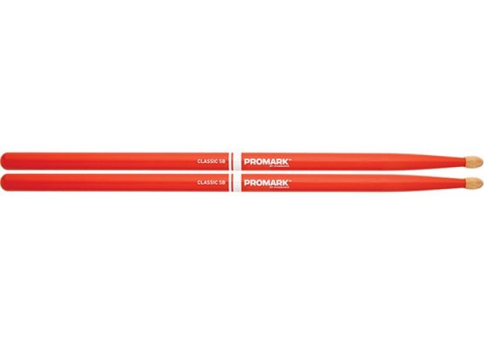 ProMark TX5BW-ORANGE 5B Барабанные палочки, оранжевые, орех гикори, деревянный наконечник