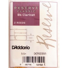 RICO DCT02355 Reserve Classic трости д/кларнета Bb №3.5+ 2 шт/уп