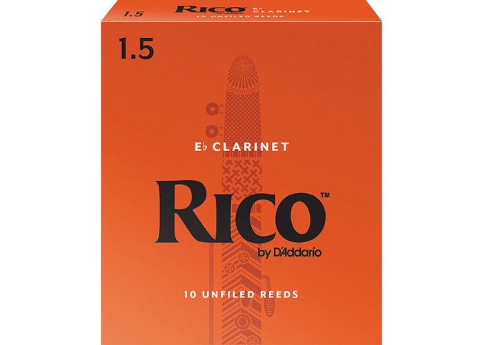 Rico RBA1015 Rico Трости для кларнета Eb, размер 1.5, 10шт