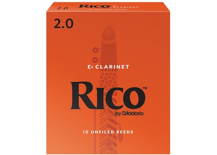 Rico RBA1020 Rico Трости для кларнета Eb, размер 2.0, 10шт