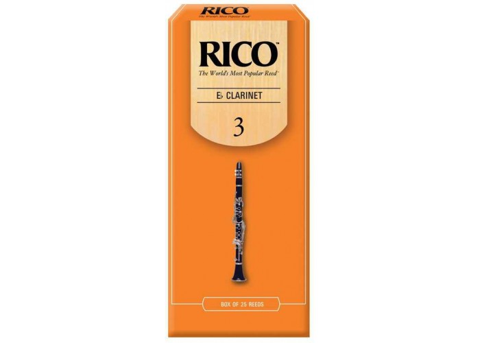 Rico RBA2530 Rico Трости для кларнета Eb, размер 3.0, 25шт