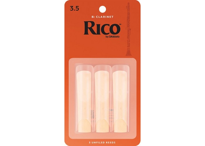 Rico RCA0335 Rico Трости для кларнета Bb, размер 3.5, 3шт