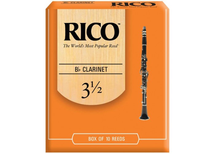 Rico RCA1035 Rico Трости для кларнета Bb, размер 3.5, 10шт в упаковке