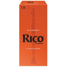 Rico RCA2515 Rico Трости для кларнета Bb, размер 1.5, 25шт