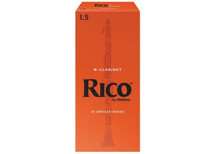 Rico RCA2515 Rico Трости для кларнета Bb, размер 1.5, 25шт