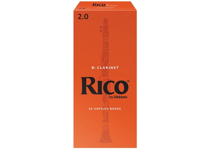 Rico RCA2520 Rico Трости для кларнета Bb, размер 2.0, 25шт