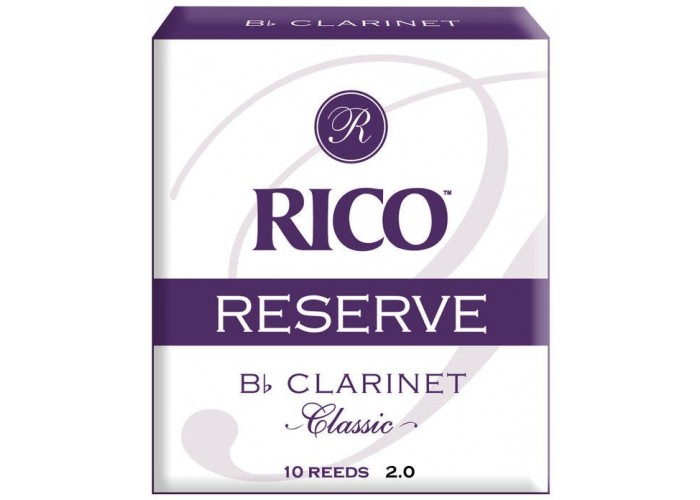 Rico RCT1020 Rico Reserve Classic Трости для кларнета Bb, размер 2.0, 10шт