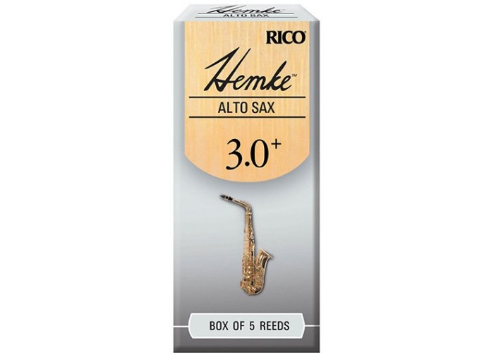 Rico RHKP5ASX305 трости для альт-саксофона, Frederick L.Hemke (3+), 5шт.в пачке