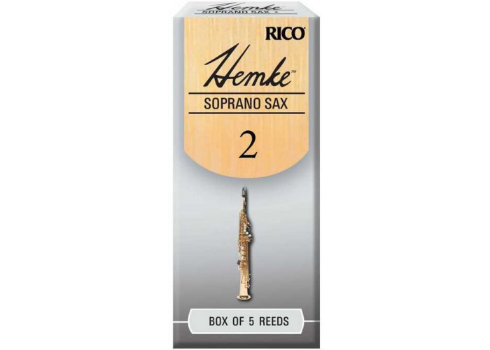 Rico RHKP5SSX200 Hemke Трости для саксофона сопрано, размер 2.0, 5шт