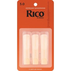 Rico RIA0330 трости для сопрано-саксофона, RICO (3), 3шт.в пачке