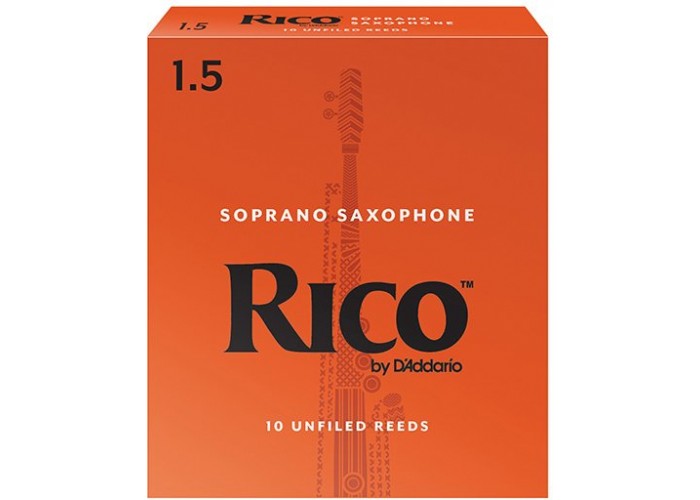 Rico RIA1015 трости для сопрано-саксофона, RICO (1 1/2), 10шт.в пачке