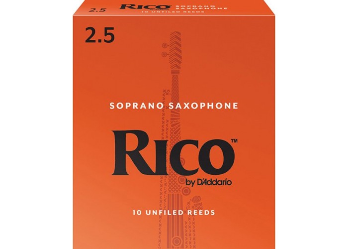 Rico RIA1025 трости для сопрано-саксофона, RICO (2 1/2), 10шт.в пачке