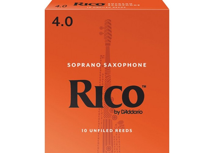 Rico RIA1040 Rico Трости для саксофона сопрано, размер 4.0, 10шт