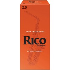 Rico RIA2525 Rico Трости для саксофона сопрано, размер 2.5, 25шт